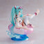 Hatsune Miku Wonderland PVC Statue Aqua Float Girls Figure Hatsune Miku Reissue 18 cm