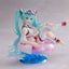 Hatsune Miku Wonderland PVC Statue Aqua Float Girls Figure Hatsune Miku Reissue 18 cm