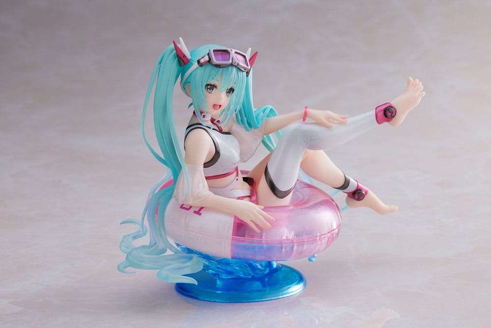 Hatsune Miku Wonderland PVC Statue Aqua Float Girls Figure Hatsune Miku Reissue 18 cm