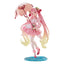 Hatsune Miku AMP PVC Statue Newley Written Sakura Miku Sakura Dress Ver. 21 cm