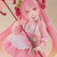 Hatsune Miku AMP PVC Statue Newley Written Sakura Miku Sakura Dress Ver. 21 cm