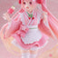 Hatsune Miku PVC Statue Newley Written Sakura Miku Japanese Cafe Ver. Reissue 18 cm