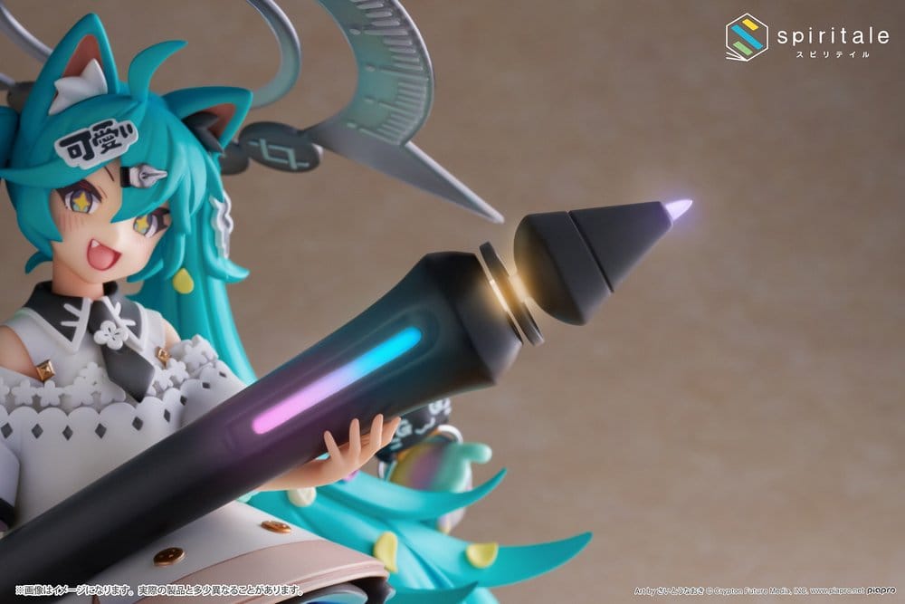 Hatsune Miku x Naoki Saito PVC Statue 1/7 My Figure Making! The Painter Ver. 34 cm
