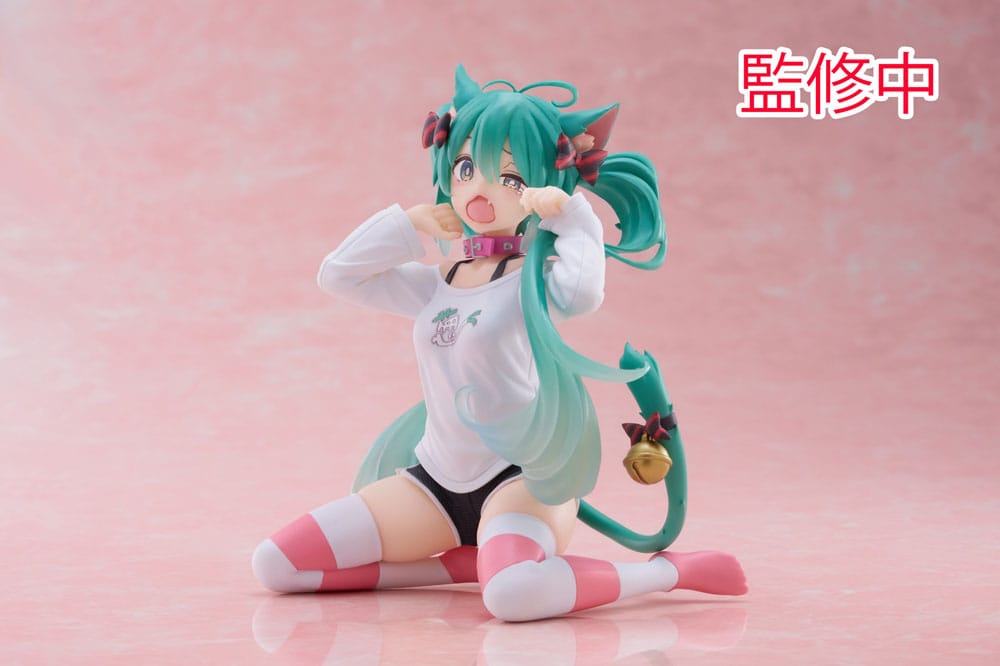 Hatsune Miku PVC Statue Desktop Cute Figure Hatsune Miku Cute 13 cm