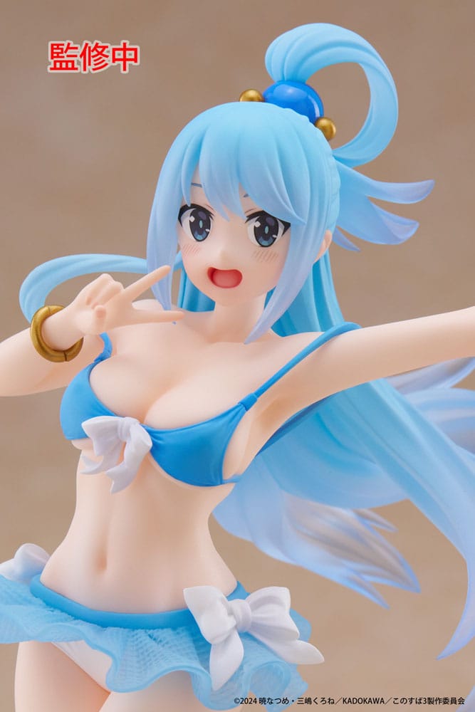 KonoSuba: God's Blessing on This Wonderful World! 3 Coreful PVC Statue Aqua Swimwear Ver. 18 cm