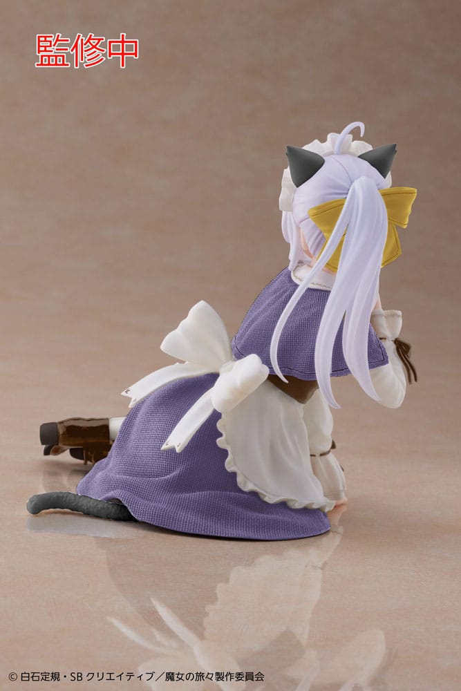 Wandering Witch: The Journey of Elaina PVC Statue Elaina Cat Maid Ver. Renewal Edition 18 cm