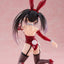 Date A Live V PVC Statue Desktop Cute Figure Kurumi Tokisaki Bunny Ver. 13 cm