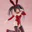 Date A Live V PVC Statue Desktop Cute Figure Kurumi Tokisaki Bunny Ver. 13 cm