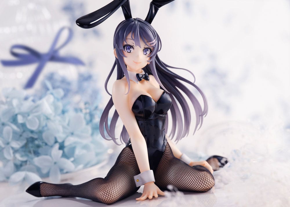 Rascal Does Not Dream of a Sister PVC Princess AMP Statue Mai Sakurajima Bunny Ver. 15 cm