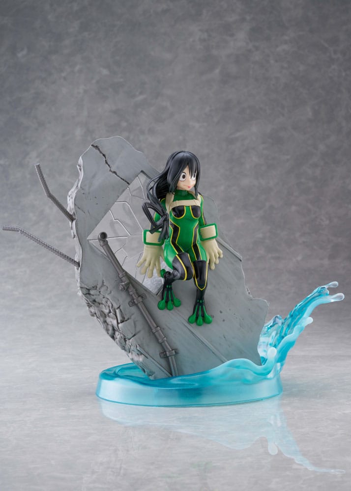 My Hero Academia Dressta PVC Statue Tsuyu Asui 22 cm