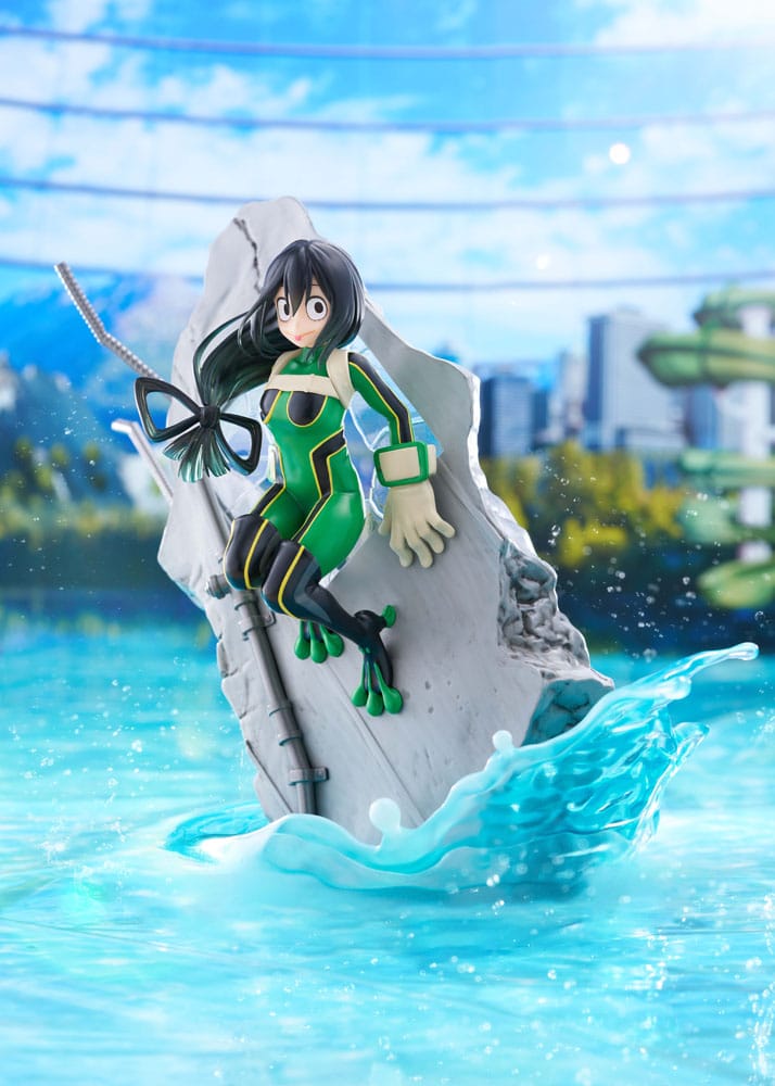 My Hero Academia Dressta PVC Statue Tsuyu Asui 22 cm