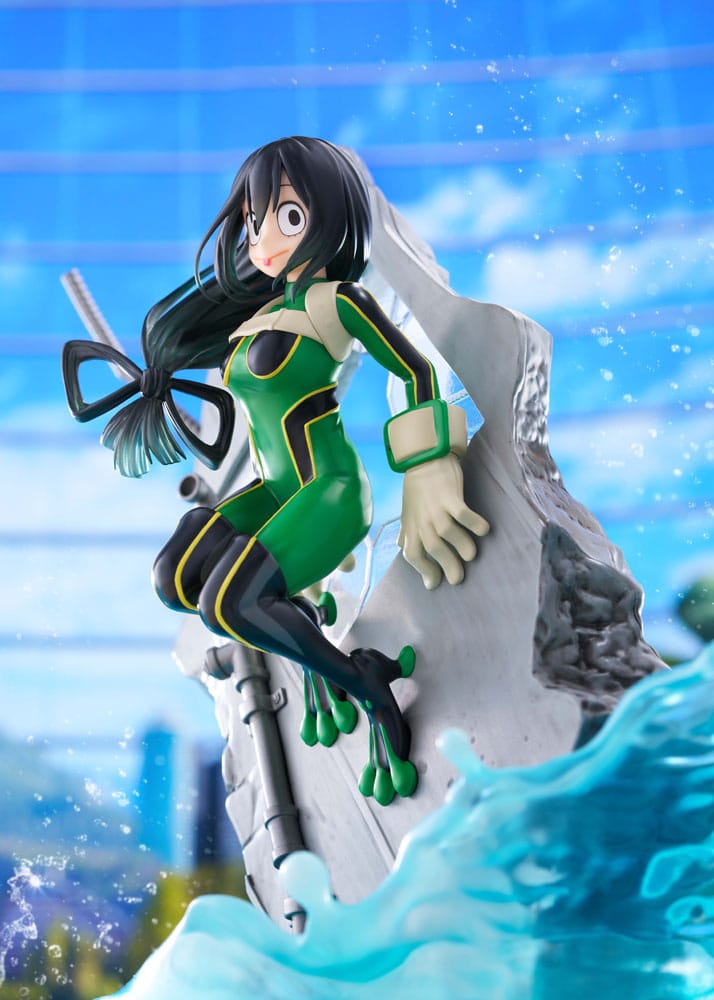 My Hero Academia Dressta PVC Statue Tsuyu Asui 22 cm