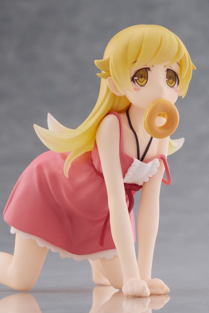 Monogatari Series: Off & Monster PVC Statue Desktop Cute Figure Shinobu Oshino 13 cm