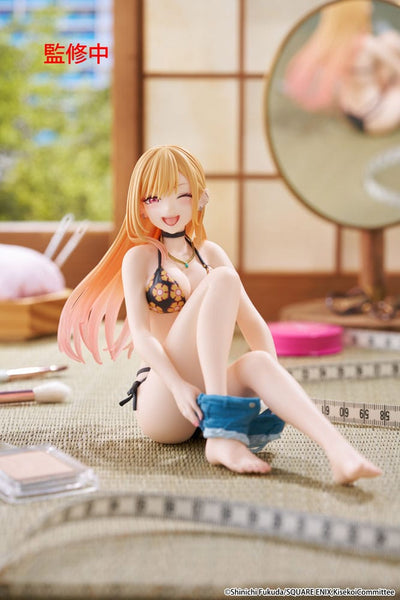 My Dress-Up Darling PVC Statue Desktop Cute Figure Marin Kitagawa Measured Swimsuit Ver. 13 cm         - Damaged packaging