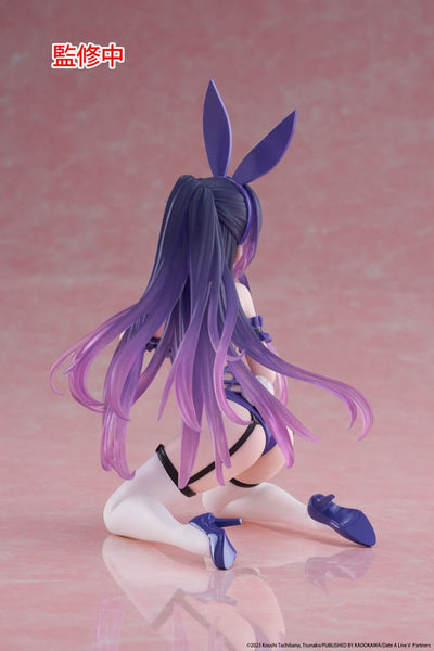 Date A Live V PVC Statue Desktop Cute Figure Tohka Yatogami Bunny Ver. 13 cm