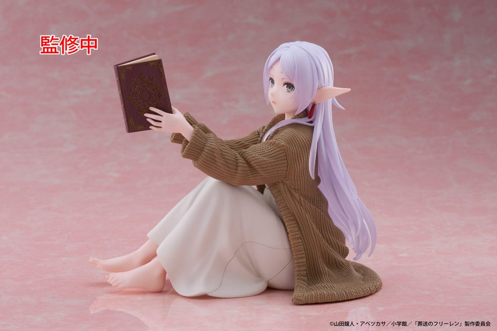 Frieren: Beyond Journey's End PVC Statue Desktop Cute Figure Frieren Roomwear Ver. 13 cm