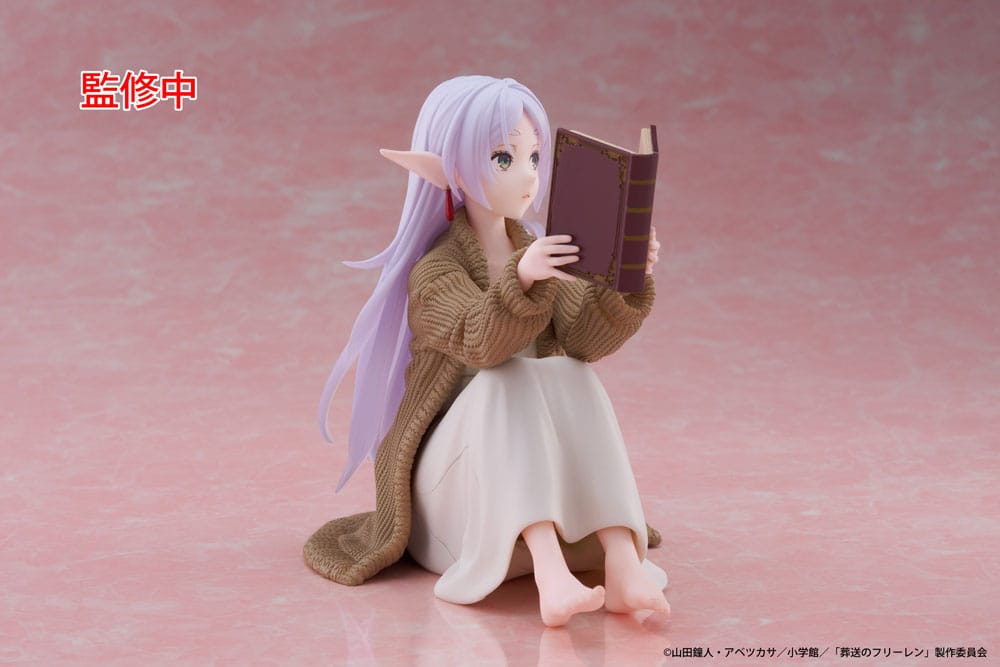 Frieren: Beyond Journey's End PVC Statue Desktop Cute Figure Frieren Roomwear Ver. 13 cm