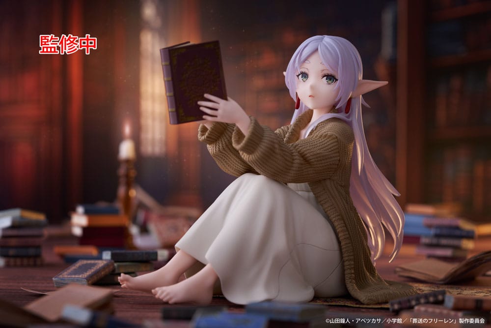 Frieren: Beyond Journey's End PVC Statue Desktop Cute Figure Frieren Roomwear Ver. 13 cm