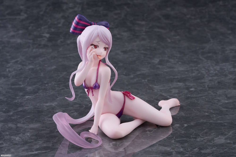 Overlord PVC Statue Desktop Cute Figure Shalltear Swimsuit Ver. 13 cm