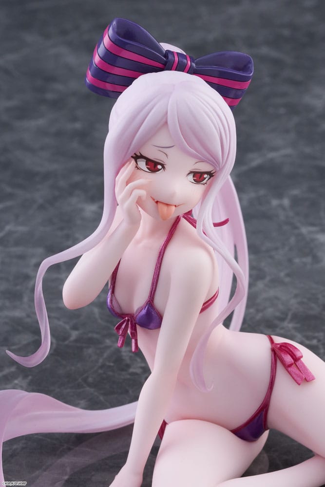 Overlord PVC Statue Desktop Cute Figure Shalltear Swimsuit Ver. 13 cm