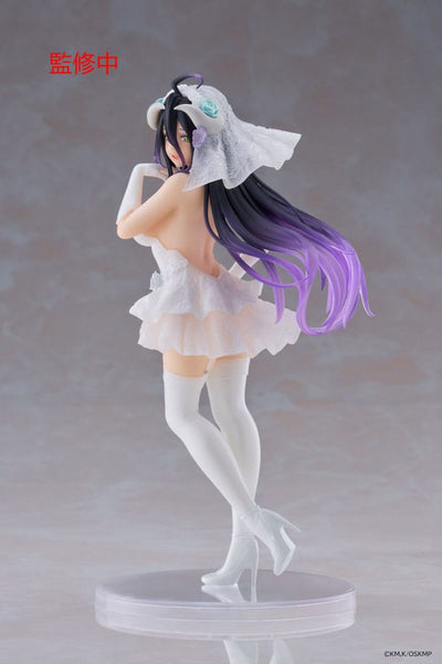 Overlord Coreful PVC Statue Albedo Wedding Ver. 18 cm   - Damaged packaging