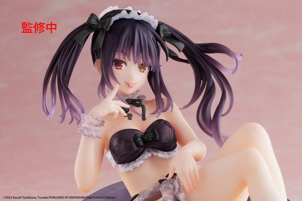 Date A Live IV PVC Statue Aqua Float Girls Figure Kurumi Tokisaki Renewal Edition 10 cm