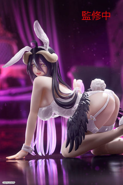 Overlord Desktop Cute PVC Statue Albedo (Bunny Ver.) Renewal 13 cm - Damaged packaging