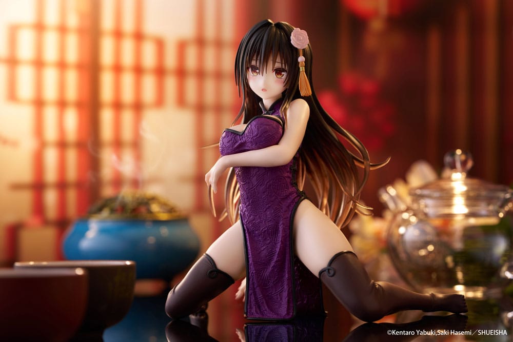 To Love Ru Darkness Desktop Cute PVC Statue Yui Kotegawa (Chinese Dress Ver.) 13cm