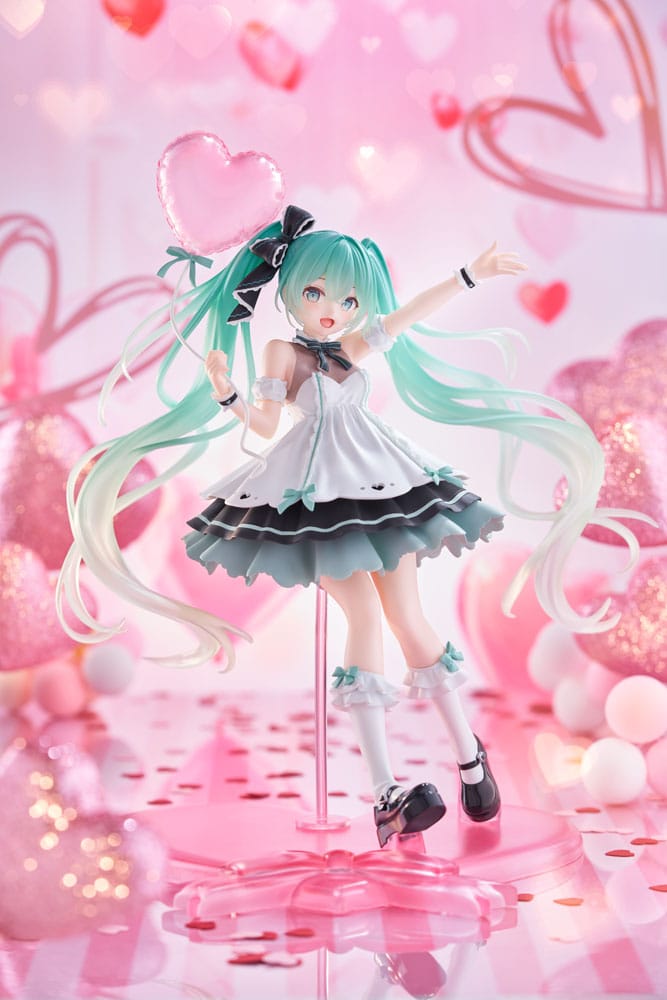 Hatsune Miku AMP+ PVC Statue Statue Hatsune Miku Birthday 2025 Party Ver. 21 cm - Damaged packaging