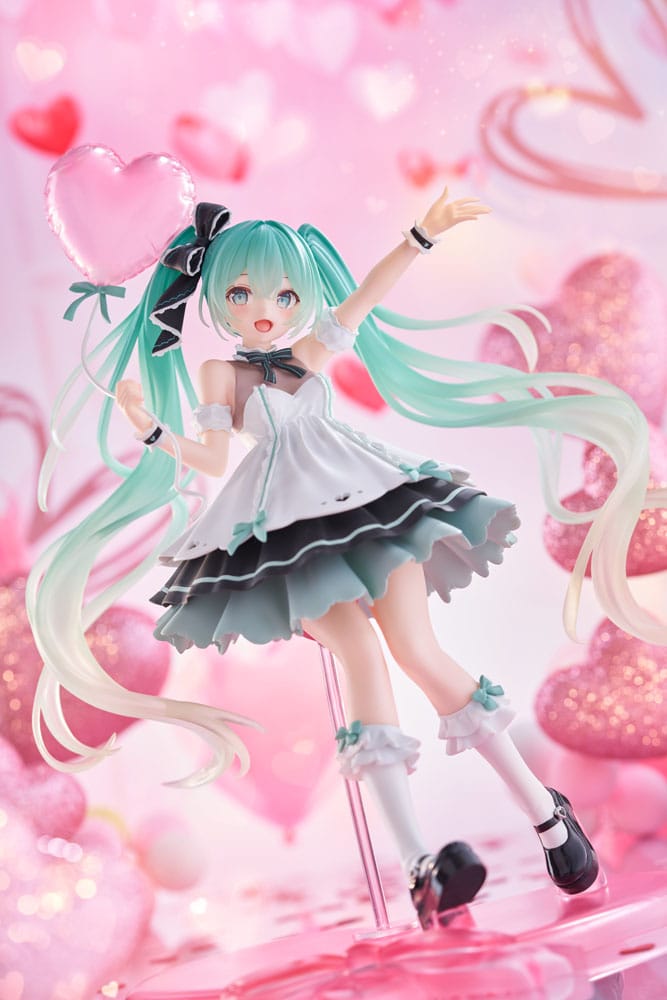 Hatsune Miku AMP+ PVC Statue Statue Hatsune Miku Birthday 2025 Party Ver. 21 cm - Damaged packaging