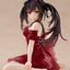Date A Live V PVC Statue Desktop Cute Figure Kurumi Tokisaki Nightwear Ver. Renewal 13 cm