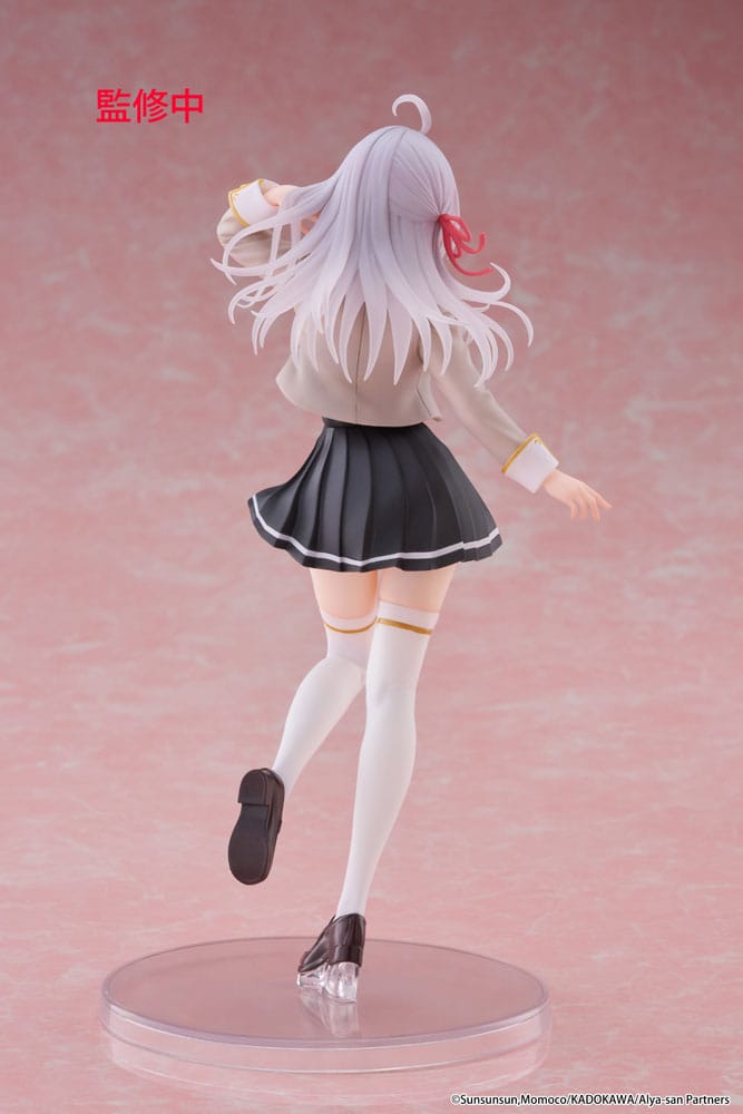 Alya Sometimes Hides Her Feelings in Russian Coreful PVC Statue Alya School Uniform Ver. 18 cm