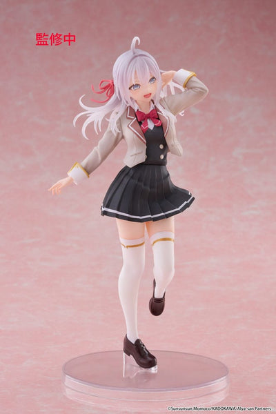 Alya Sometimes Hides Her Feelings in Russian Coreful PVC Statue Alya School Uniform Ver. 18 cm
