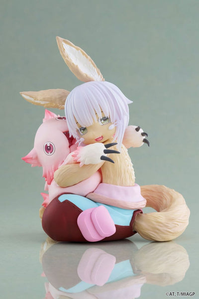 Made in Abyss: The Golden City of the Scorching Sun PVC Statue Desktop Cute Figure Nanachi &amp; Mitty Reissue 13 cm