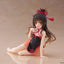 To Love-Ru Darkness PVC Statue Desktop Cute Figure Mikan Yuki Chinese Dress Ver. 13 cm
