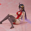 Overlord PVC Statue Desktop Cute Figure Albedo Chinese Dress Ver. Renewal 13 cm