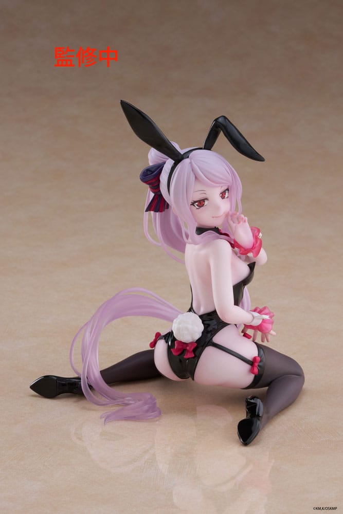 Overlord PVC Statue Desktop Cute Figure Shalltear Bunny Ver. 13 cm     - Damaged packaging
