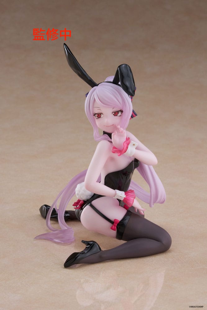 Overlord PVC Statue Desktop Cute Figure Shalltear Bunny Ver. 13 cm     - Damaged packaging