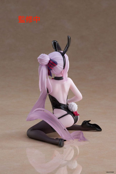 Overlord PVC Statue Desktop Cute Figure Shalltear Bunny Ver. 13 cm