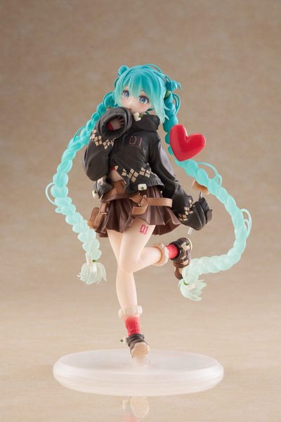 Hatsune Miku PVC Statue Hatsune Fashion Outdoor Spring Ver. 18 cm