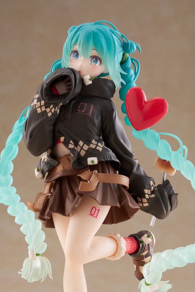 Hatsune Miku PVC Statue Hatsune Fashion Outdoor Spring Ver. 18 cm