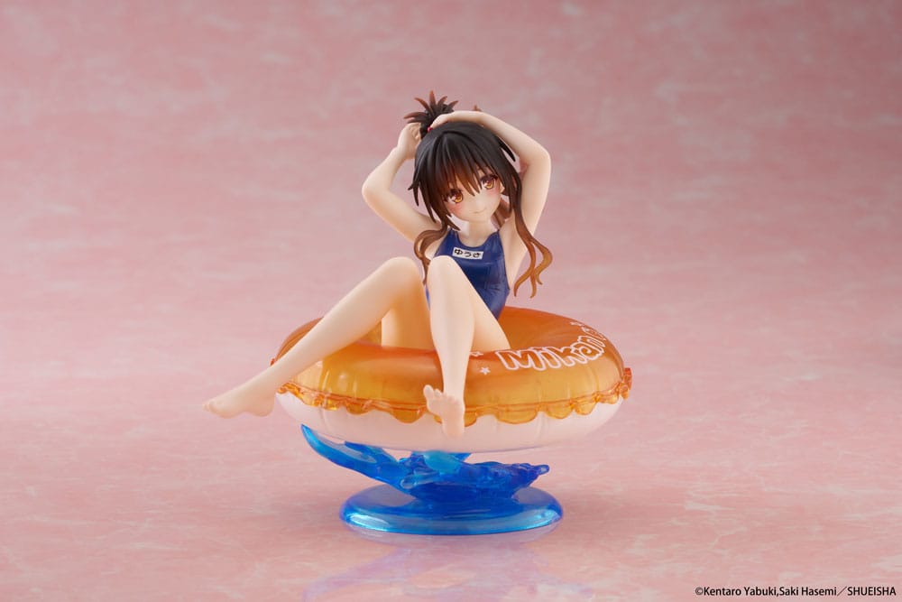 To Love-Ru Darkness Aqua Float Girls PVC Statue Mikan Yuki 10 cm