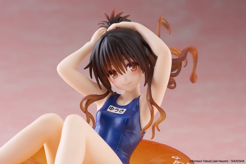 To Love-Ru Darkness Aqua Float Girls PVC Statue Mikan Yuki 10 cm