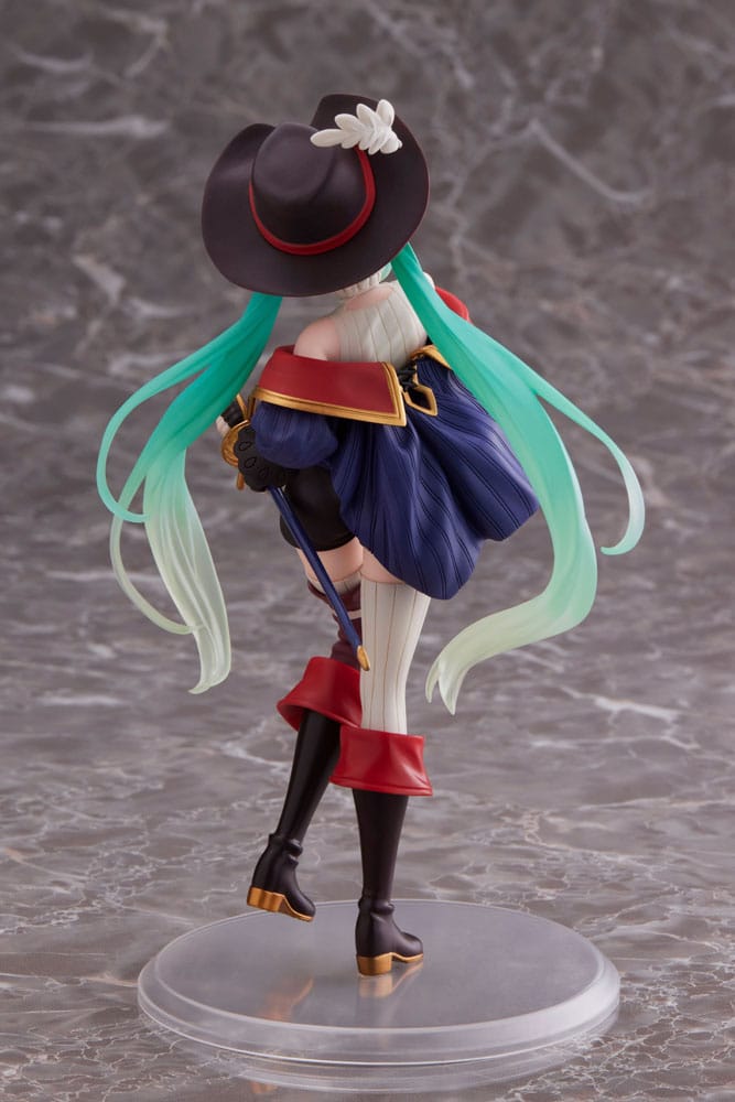 Hatsune Miku PVC Statue Hatsune Miku Wonderland Puss in Boots 18 cm (with bonus) - Damaged packaging