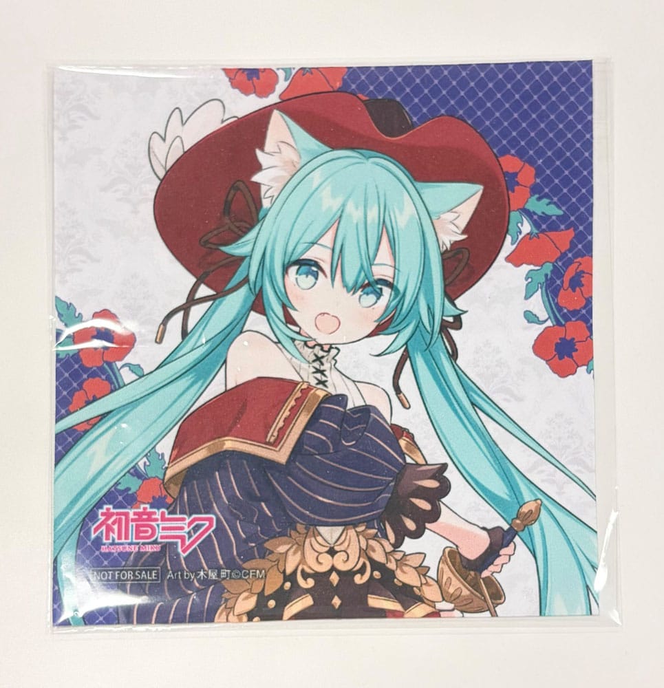 Hatsune Miku PVC Statue Hatsune Miku Wonderland Puss in Boots 18 cm (with bonus) - Damaged packaging