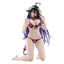 Overlord PVC Statue Desktop Cute Figure Albedo Cow-Print Swimsuit Ver. Renewal 13 cm
