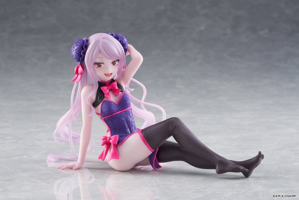 Overlord Desktop Cute PVC Statue Shalltear Chinese Dress Ver. 13 cm - Damaged packaging