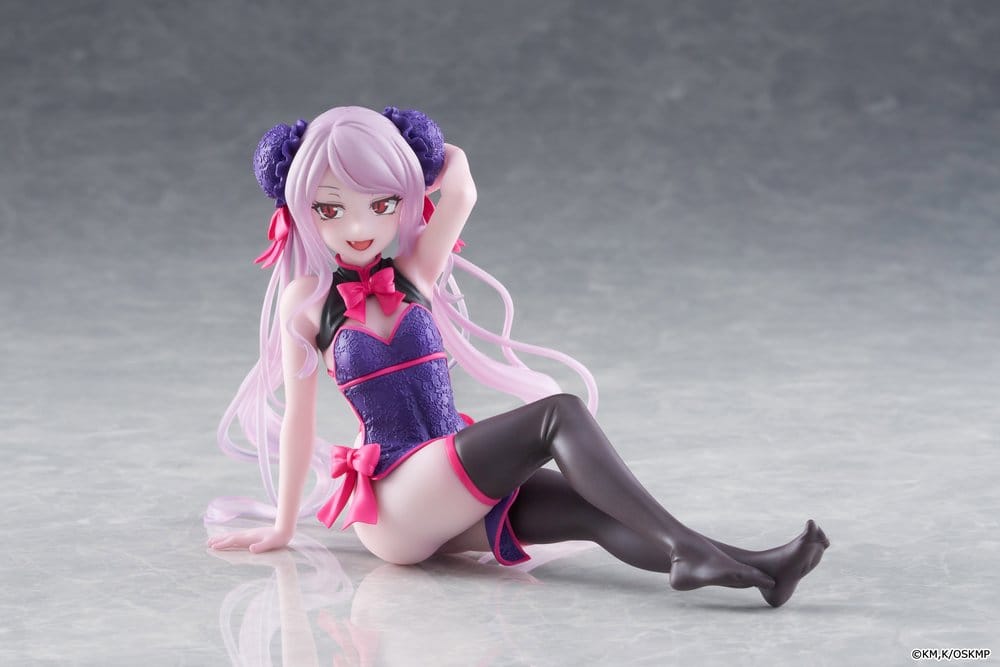 Overlord Desktop Cute PVC Statue Shalltear Chinese Dress Ver. 13 cm - Damaged packaging