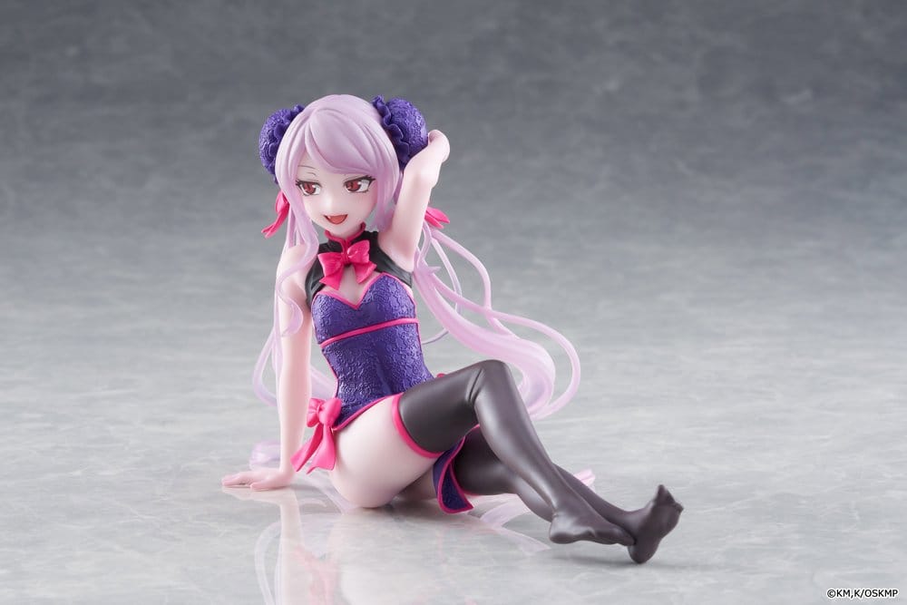 Overlord Desktop Cute PVC Statue Shalltear Chinese Dress Ver. 13 cm - Damaged packaging