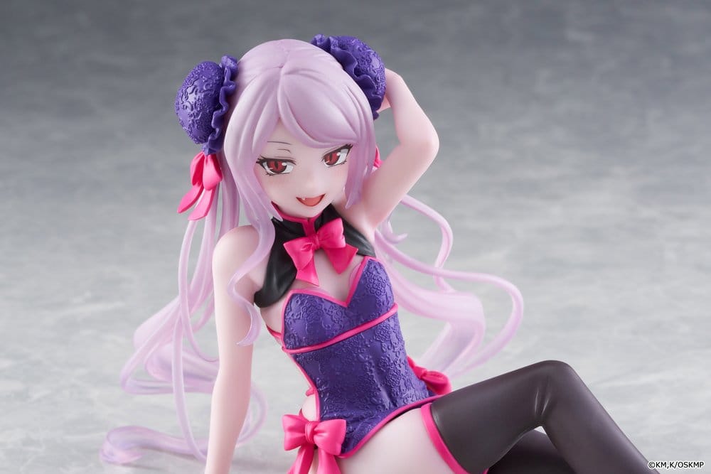 Overlord Desktop Cute PVC Statue Shalltear Chinese Dress Ver. 13 cm - Damaged packaging